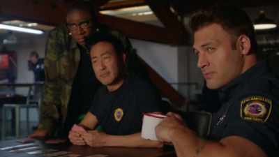 Uh, to me?
No, no... no secrets here. - 9-1-1