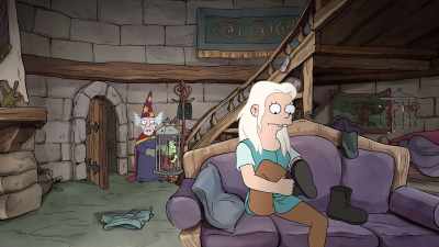 Uh, might we borrow
this little man for a moment? - Disenchantment