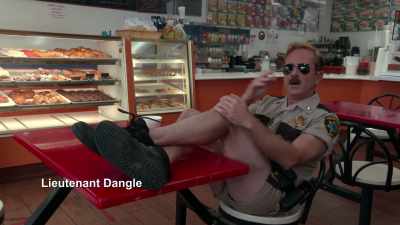 Uh, mixed feelings - Reno 911! The Hunt for QAnon