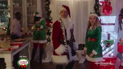 - Uh... mother, father,
um, Adriana? - A Royal Queens Christmas