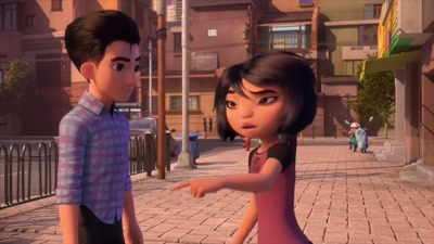 Uh, we need
to get over there and fast. - Abominable and the Invisible City