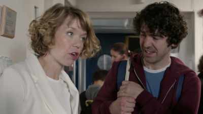 Uh, no, I just wanted to make 
a good impression on Malcolm, - Motherland