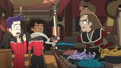 Uh, no. I mean, uh,
drinking to excess is cool. - Star Trek: Lower Decks
