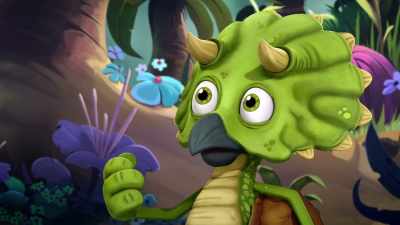 Uh... No, no, it's okay.
Really, forget about the rock. - Gigantosaurus