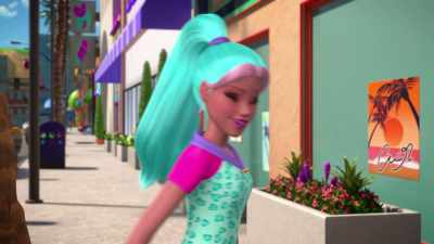 Uh, nope. [sucks lips] - Barbie: A Touch of Magic