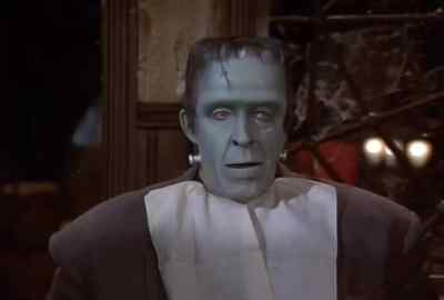 Uh not here l have to take them in to jail - The Munsters' Revenge