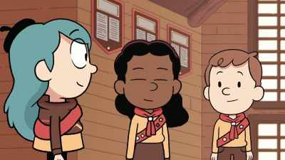 Uh... now, our assignment
is to clean up this plot of land - Hilda