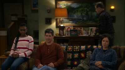 Uh-oh.
Dad's got to the point - The Conners