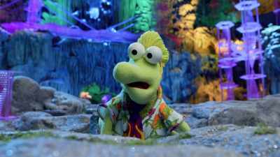Uh-oh. Did that voice come from in me? - Fraggle Rock: Back to the Rock