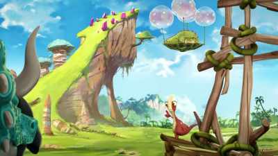 Uh-oh! Giganto's gonna crash! - Gigantosaurus