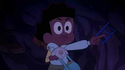 Uh... Oh, my gosh! Behind you!
A three-headed monkey. - Craig Before the Creek