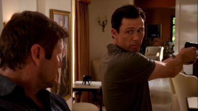 Uh-oh. I think we lost him. - Burn Notice