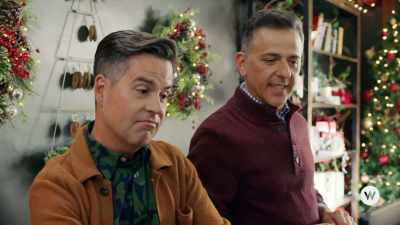 Uh, oh. It says
here that you booked - We Wish You a Married Christmas