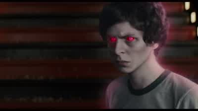 Uh-oh. Nega Scott. Nega Scott! - Scott Pilgrim vs  the World