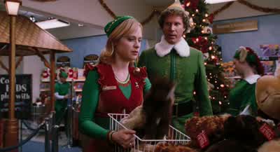 Sounds like someone needs to sing a Christmas CarolGo awayBest way to spread Christmas cheer is singing loud for all to hearThanks but I don't singOh it's easy It's like talkingExcept louder and longer and you move your voice up and downI can sing but I - Elf