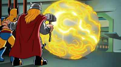 Uh, oh.
That energy bubble's unstable. - The Super Hero Squad Show
