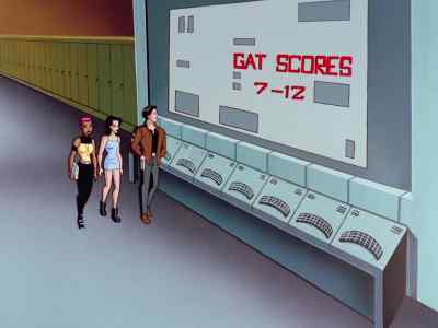Uh-oh. The GAT scores are in. - Batman Beyond