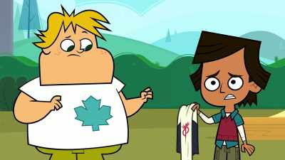 - Uh oh. The undressing
has begun. - Total DramaRama