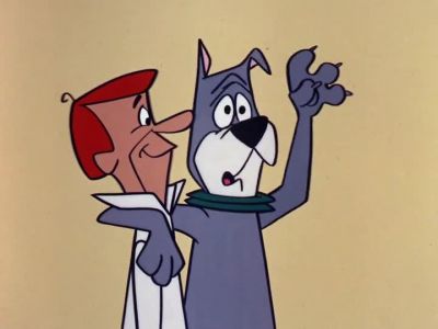 Uh oh Who'll protect me - The Jetsons