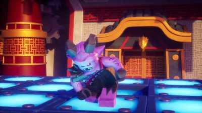 Uh-oh, Zur! Better look
before you leap and after. - LEGO Ninjago: Dragons Rising