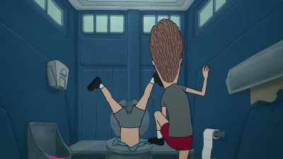 - Uh, okay, Beavis,
I'll help you. - Beavis and Butt Head Do the Universe