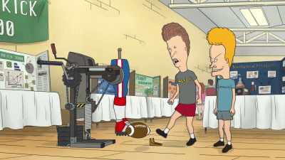 Uh okay now stand here - Beavis and Butt Head Do the Universe
