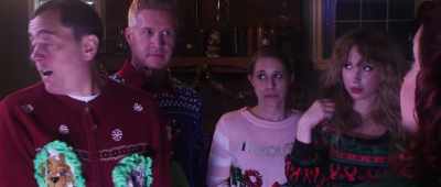 - Uh, okay. - Curtains for Christmas