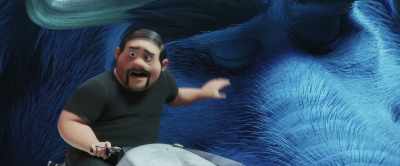-Uh, one.
-[monster snarls] - Rumble