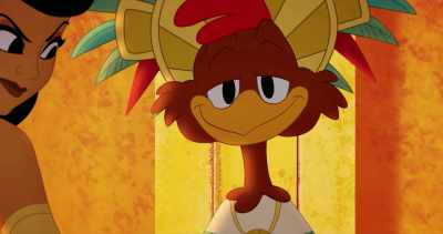 -Uh, Panchito?
-(gulps) - Legend of the Three Caballeros