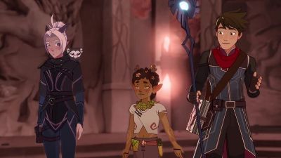 Uh, perfect! Problem solved! - The Dragon Prince
