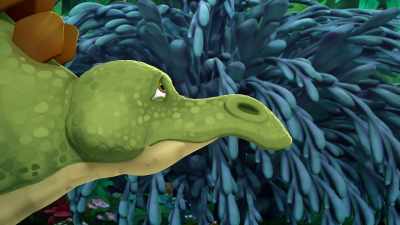 Uh... probably just the wind. - Gigantosaurus