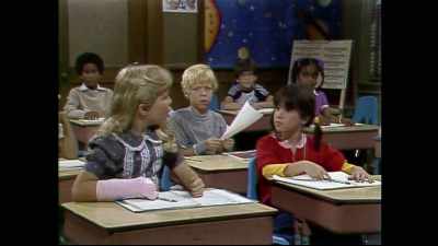 - Uh, Punky.
- No fair, her hand wasn't up. - Punky Brewster