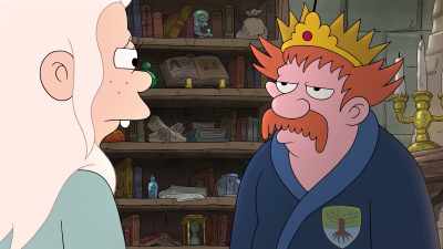 Uh, you really think so?
Odval! Bring me my little black book. - Disenchantment
