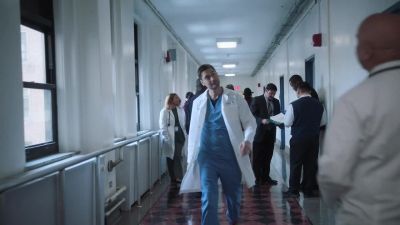 - Uh, remember when you told
me we'll treat everyone here - New Amsterdam