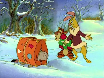 Uh but Santa was supposed to bring you a new home - Winnie the Pooh: A Very Merry Pooh Year