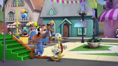 Uh, say, Professor? - Mickey and the Roadster Racers