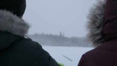 Uh, you see that really tall
skinny spruce tree out there? - Life Below Zero: Next Generation