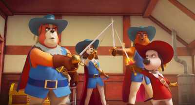 Uh, it seems to me
that it should be simple for us - Dogtanian and the Three Muskehounds