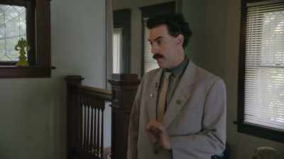 Uh, when she perform
a command correctly, - Borat Subsequent Moviefilm