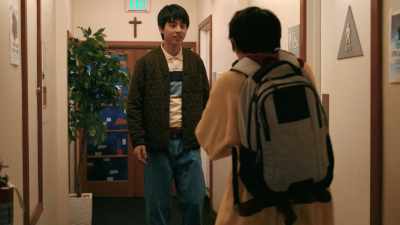 Uh-- Shh. Wei-Chen?
What are you doing here? - American Born Chinese