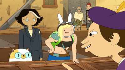 Uh, we should really verify
it's the crown before we... - Adventure Time: Fionna & Cake