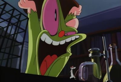 Uh? Sorry I angered you,
Brain. - Animaniacs