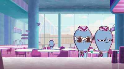 Uh, sorry.
That one's on me there, table. [chuckles] - Strange Planet