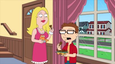 Uh, stan smith, here
for josay bosay? - American Dad!