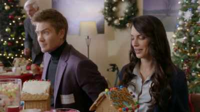 - Uh... sure!
- I'd love to. - Angel Falls Christmas
