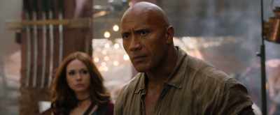 Uh. Thanks. Good to be here. - Jumanji: Welcome to the Jungle