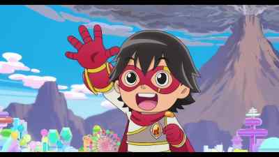 Uh, thanks, mystery tornado. - Ryan's World the Movie: Titan Universe Adventure