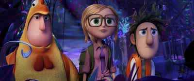 Uh... That was the cheese. Hello? Anybody in here? - Cloudy with a Chance of Meatballs 2