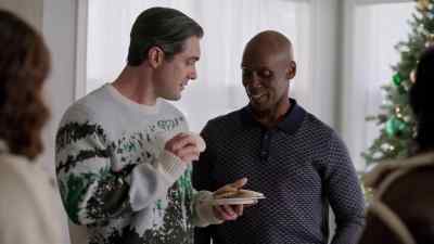 Uh, the butter goes
right to my midsection. - Christmas, Love and Fudge