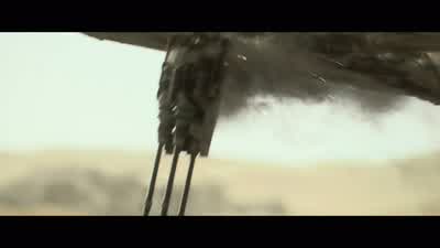 Uh, the cannon's stuck in forward position. - Star Wars: Episode VII   The Force Awakens